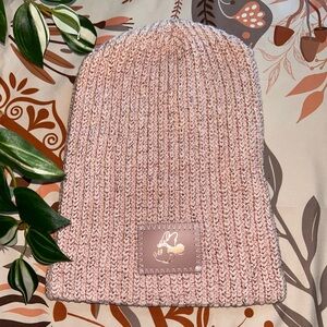 DISNEY X LOVE YOUR MELON MINNIE MOUSE PINK BEANIE